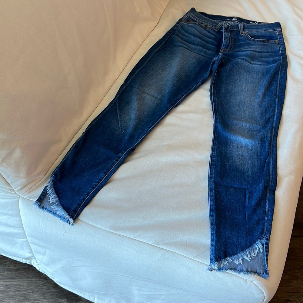 7 for all mankind blue jeans